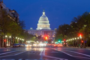 Capitol at night