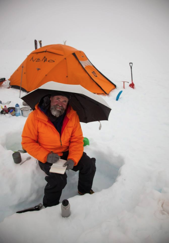 Author photo on Ice