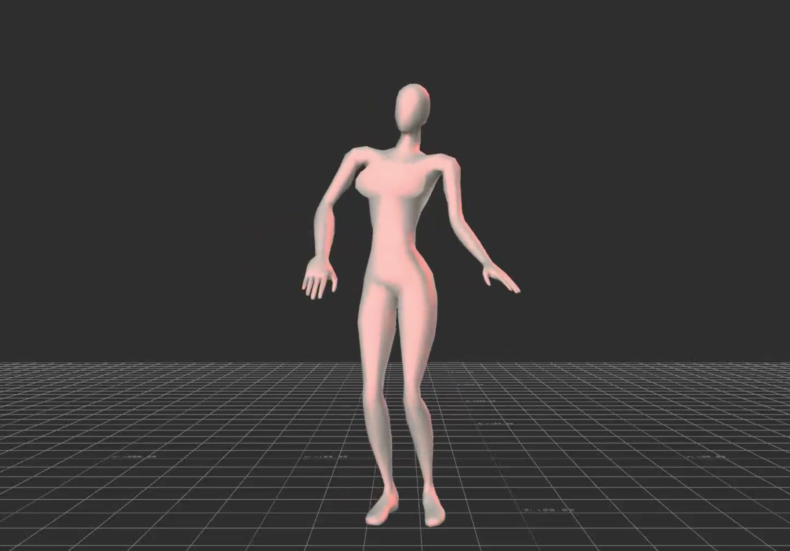 computerized figure dancing