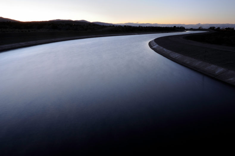 aqueduct-at-dusk