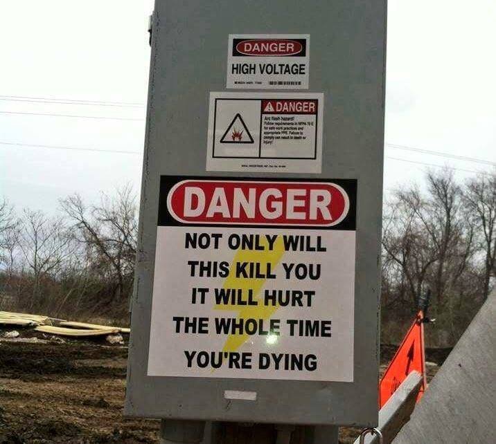 Danger: Not only will this kill you, it will hurt the whole time you're dying